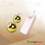 Multi Speed Golden Ben Wa Vibrating Balls Anal Vaginal BV-013