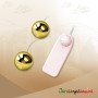 Multi Speed Golden Ben Wa Vibrating Balls Anal Vaginal BV-013