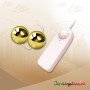 Multi Speed Golden Ben Wa Vibrating Balls Anal Vaginal BV-013