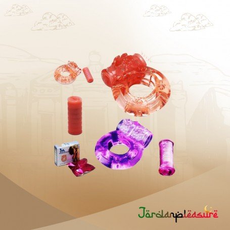 Cock Ring Vibrator 2pcs CR-001