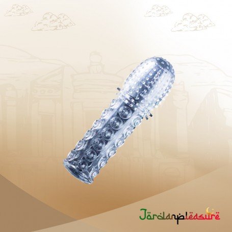 Crystal Penis Sleeve Textured Extension PES-021