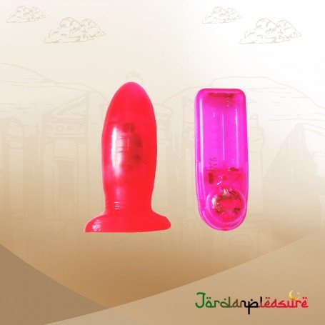 Crystal Anal Butt Plug Vibrating AD-013