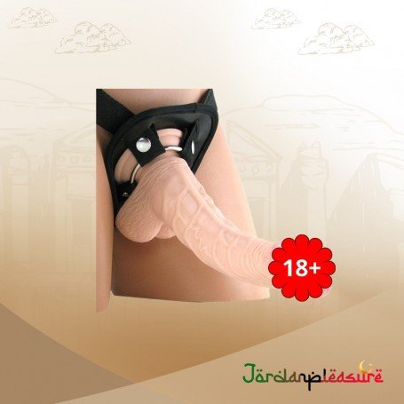 American Whopper Dong Vibrating With Harness SO-006