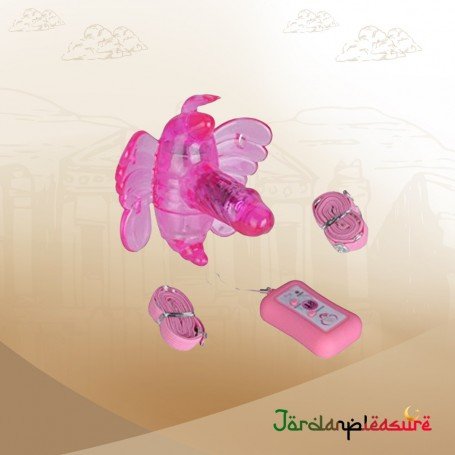Butterfly Remote Control Strap On Vibrator SO-009