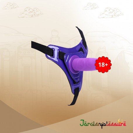 Ultra Elastic Harness Lesbian Strapon Dildo SO-019