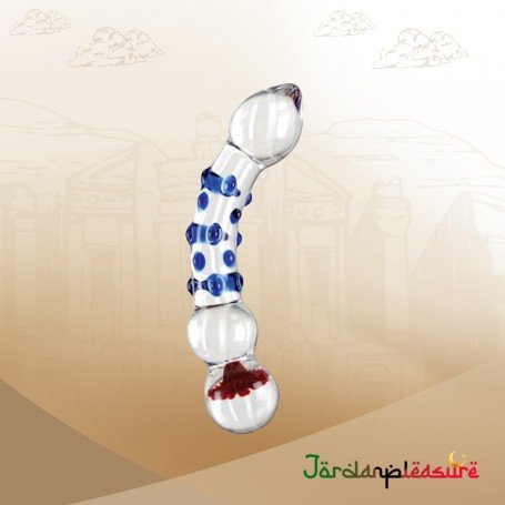 Flower Crystal Glass Dildo Sex Toy GD-003