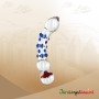 Flower Crystal Glass Dildo Sex Toy GD-003