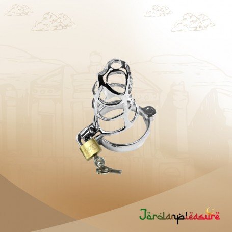 Chastity Steel Lock Device for Men BDSM-010