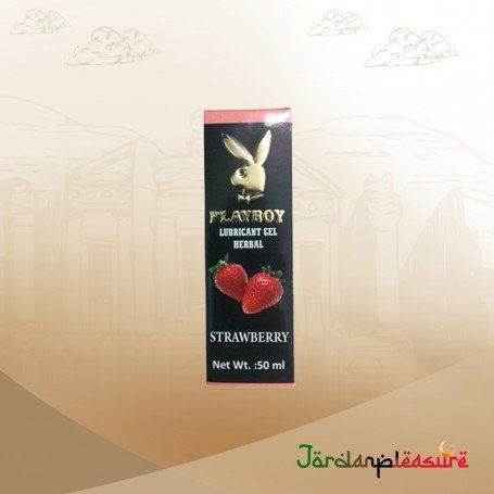Playboy Lubricant Water Based Gel - Strawberry Flavoured CGS-034