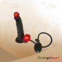 Ultimate Inflatable  Realistic Non Vibrator in Black RSNV-011