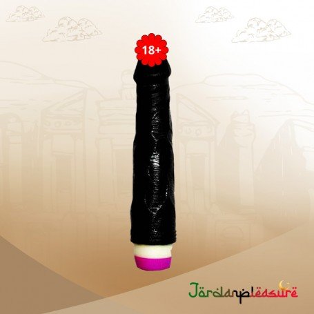 Super Natural Black Silicone Realistic Vibrator