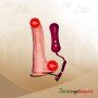 Sex Flesh MultiSpeed Maddox Realistic Vibrator with SuctionV5 RSV-051