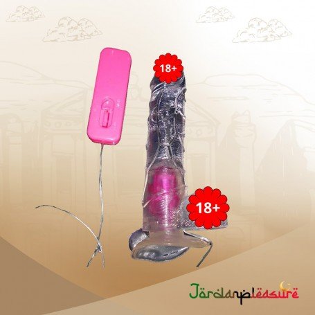 Crystal Lover Jelly Realistic Vibrator with Suction Cup RSV-065