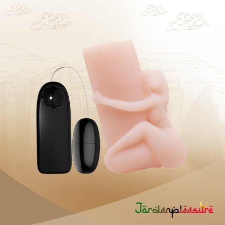 Transparent Male Masturbator For Men Penis Trainer Time Delayed Soft Vagina MMT-027